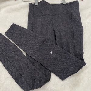 Lululemon chevron pattern leggings size 6